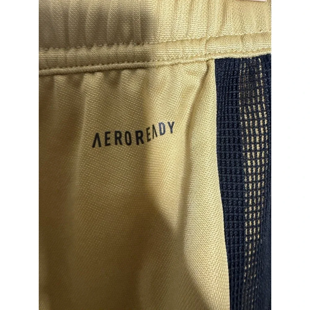 Adidas Mens Joggers Track pants Adidas tiro pants Sz M Gold Soccer Football - Picture 14 of 14